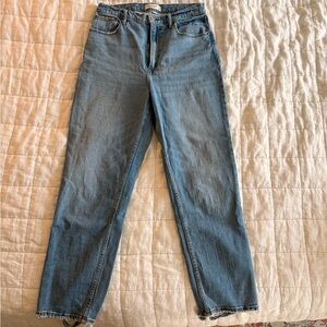 Abercrombie & Fitch Light Blue High Rise Jeans